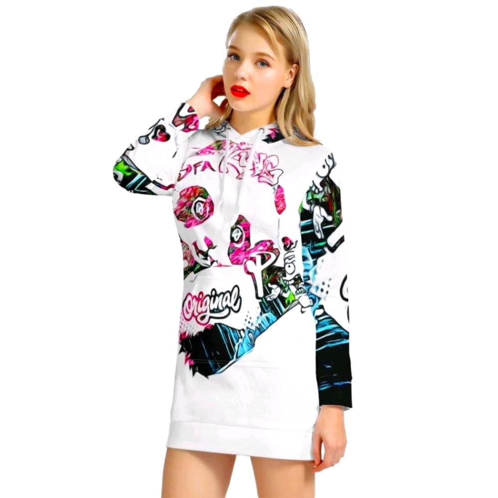 SKL (OG Panda IV) Hoodie Dress